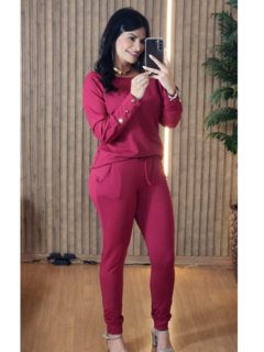 Conjunto Valéria detalhes de botões - loja online