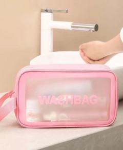 Bolsa Média Necessaire para Maquiagem Cosméticos Divisória Mala Viagem Média - loja online