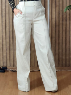 Calça pantalona de Linho Jully na internet