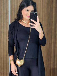 Conjunto Cardigan Com Regata - loja online