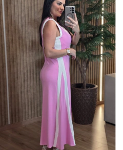 Vestido Julia Bicolor - loja online