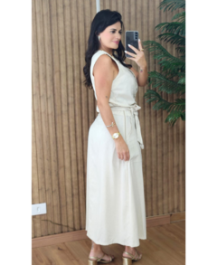Conjunto de Saia em Linho Carlota com elastano - loja online