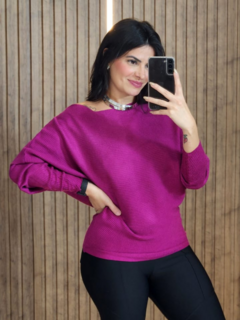 Blusa Carol Tricot Modal - Tati Perale Modas 