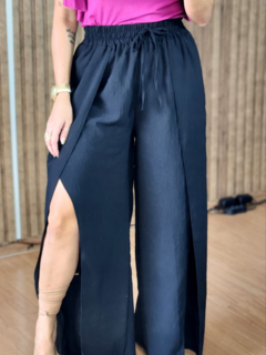 Calça Pantalona com fenda - loja online