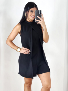 Macaquinho Andressa Em Crepe Duna - comprar online