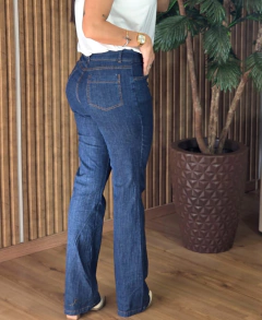 Calça Flare Jeans Molinho Com bolsos - comprar online
