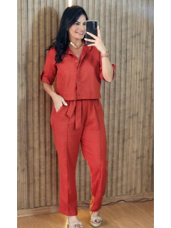 Conjunto Nicole Linho - loja online