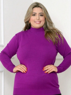 Blusa Tricô Modal Padre Plus Size
