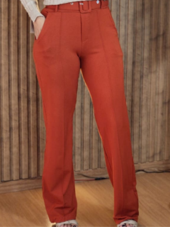 Calça Pantalona em Moletinho com elastano - loja online
