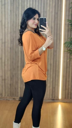 Blusa Bassi manga 3/4 - loja online