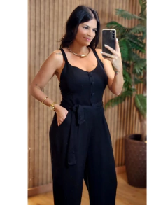 Macacão Jade Viscolinho Sarjado na internet