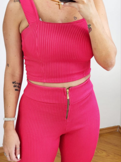 Conjunto Canelado 3D - Tati Perale Modas 