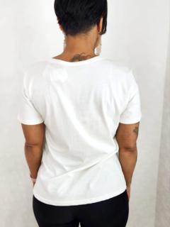 Tshirt Algodão Leopardo - Tati Perale Modas 