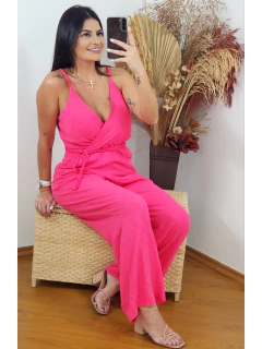 Macacão Sandy Crepe duna pantalona de Alcinha - comprar online