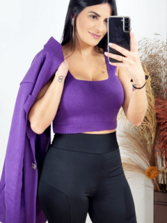 Imagem do Conjunto Croped E Sueter Luxo