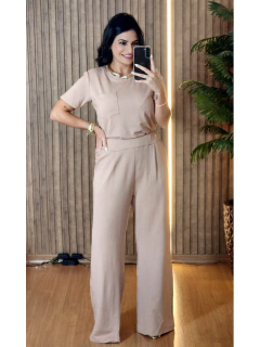 Imagem do Conjunto Rose Pantalona Moletinho