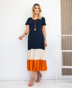 Vestido Nayla Longo Viscolycra com Fenda na internet