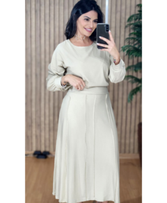 Conjunto Geisy Saia e Blusa - Tati Perale Modas 
