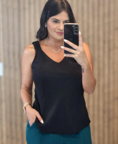 Imagem do Regata Cibele Crepe Duna