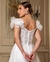 Vestido de Noiva Longo Ombro á Ombro com Aplicações - comprar online