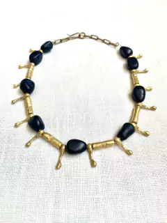 COLLAR NEGRO Y DORADO - Polonia