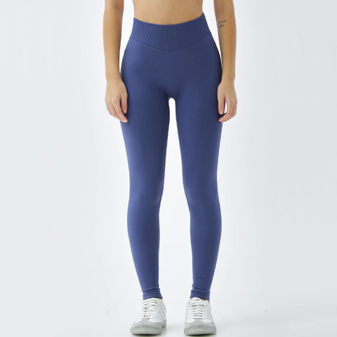 Calza Seamless Azul - comprar online