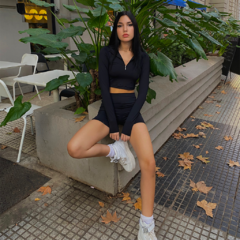 Zip Top Negro - comprar online