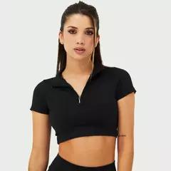 Zip Tee Negro (F)