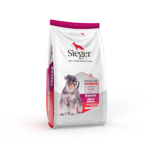 Sieger Senior Mini & Small para perros pequeños a partir de los 7 años