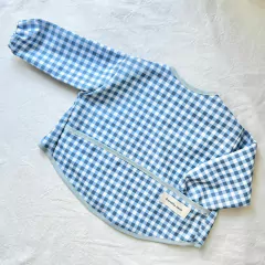 DELANTAL T 1 (BLUE VICHY)