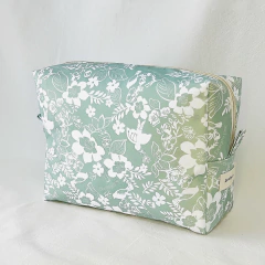 NECESSAIRE SAN BLAS (GREEN BIRDS & FLOWERS)