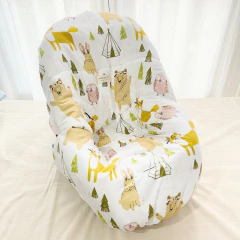 FUNDA DE HUEVITO REVERSIBLE (RABBIT & FOX)