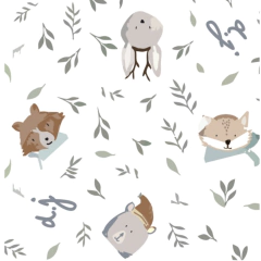 TOALLA NEW BORN (WINTER ANIMALS) - comprar online