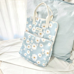 BOLSO MELBOURNE (BLUE GERBERA)