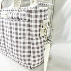 Imagen de ORGANIZADOR COCHECITO OSLO (VICHY BEIGE)