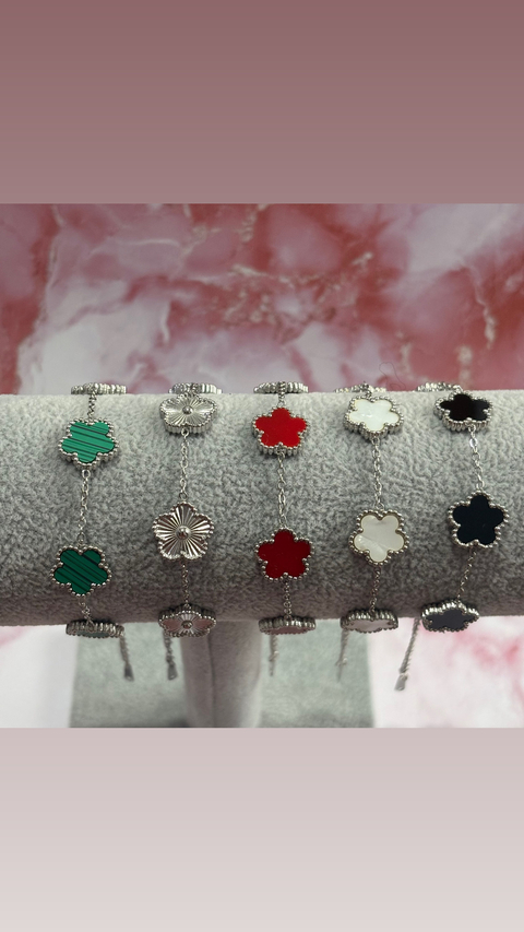 Pulsera flor AQ