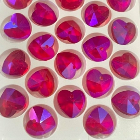 Corazón cristal L 1u