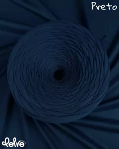 Fio de Malha Premium Polvo Ateliê 33mm - Preto - comprar online