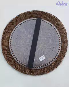 Imagem do Kit de Bases de Acrílico Farmacinha para Crochê com Tampa - Redonda 35cm