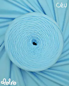 Fio de Malha Premium Polvo Ateliê 23mm - Céu - comprar online