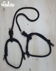 Imagem do Kit Bolsa Caule - Maçã Verde/Preto