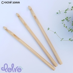 Agulha de Crochê em Bambu - 10mm