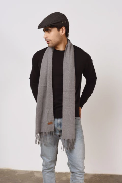 Boina Clásica Negra Cuadros - tienda online