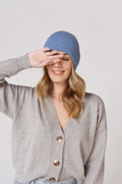 Gorro Oslo Celeste - comprar online