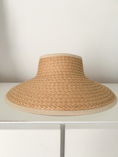 Visera Hawaii moño beige (enrollable) en internet