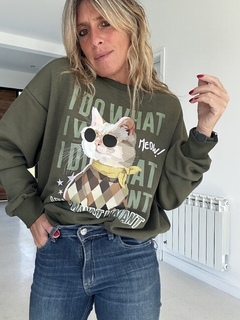 Buzo Cat Meow - comprar online