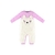 MACACÃO LONGO PARA BEBÊ MENINA EM MOLECOTTON (ROXO)-UP BABY - comprar online