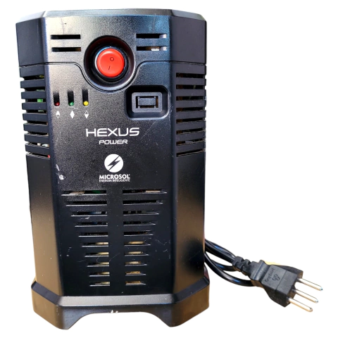 Estabilizador Apc Hexus 1000va 600w Auto Bivolt 6 Tomadas