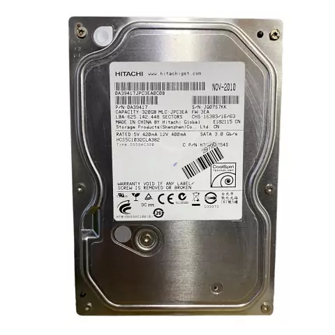 Disco Rígido Interno Hd Sata 320gb Hitachi 3gb/s P/deskop