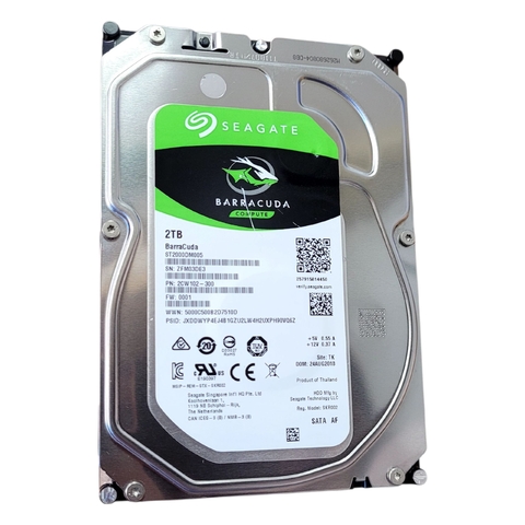 Disco Rígido Interno Hd Seagate Barracuda 2tb St2000dm005 3,5 Sata